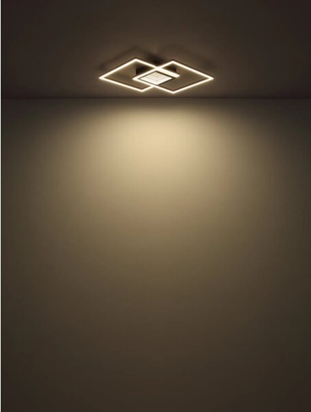 Globo 48468-32 - Plafonieră LED dimabilă SAUNDERS 32W/230V 42,6x42,6 cm