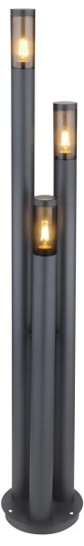 Globo 3159-3SA - Lampă de exterior BOSTON 3xE27/23W/230V IP44