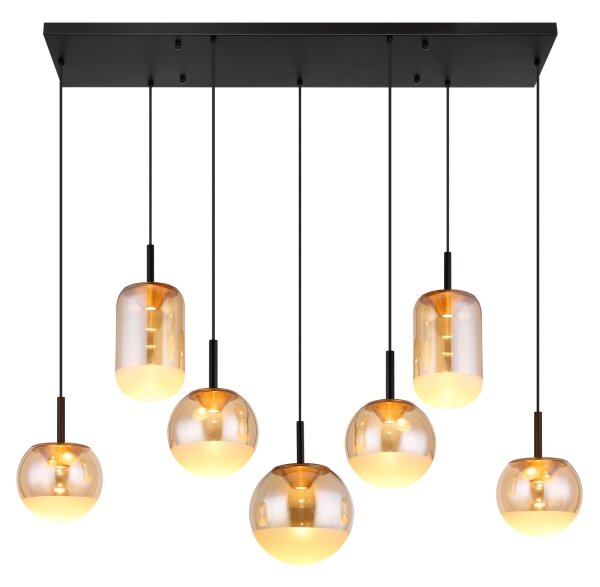 Globo 16057-7H - Lustra LED suspendată pe cablu SEVERIN LED/48W/230V