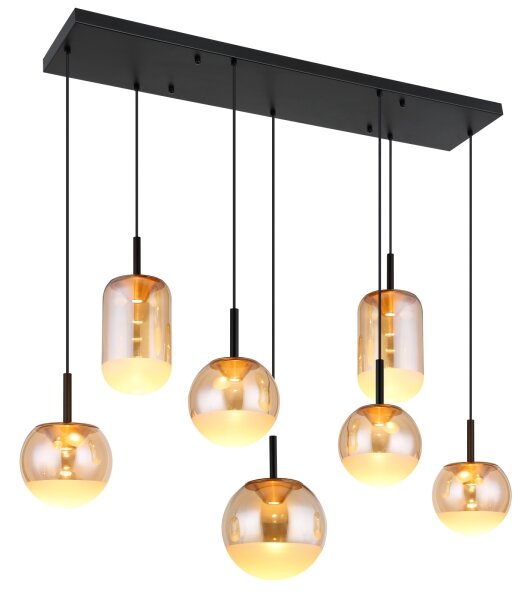 Globo 16057-7H - Lustra LED suspendată pe cablu SEVERIN LED/48W/230V