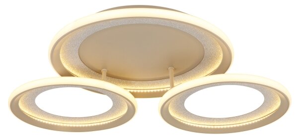 Globo 48064-40S - Plafonieră LED GLITRA LED/40W/230V 3000K 60,5x62,5 cm