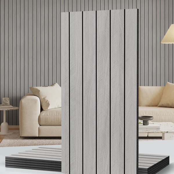 Set 5 panouri decorative autoadezive, Gri