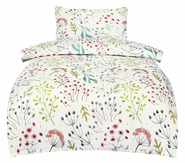 Lenjerie de pat din satin Deluxe Jasmine , 140 x 200 cm, 70 x 90 cm