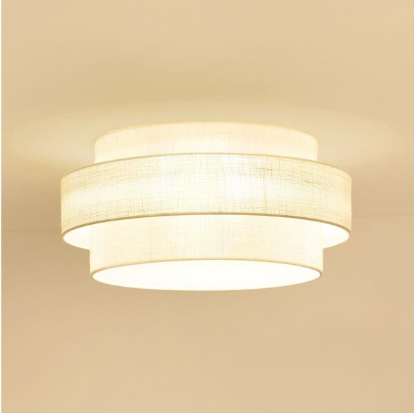 Plafonieră Brilagi SPACE YUTE LED/12W/230V d. 50 cm crem