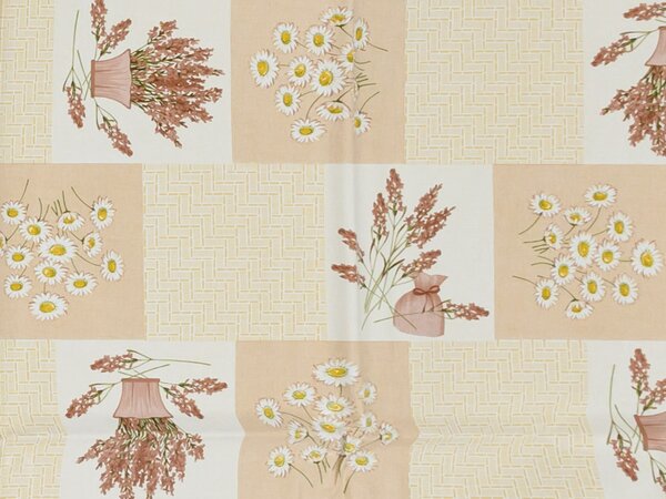 Fata de masa PVC BELLISA 120x140 cm, bej