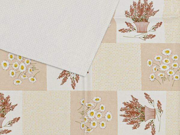 Fata de masa PVC BELLISA 120x140 cm, bej