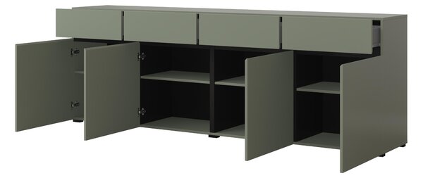 Comodă Crossroad G25 (pin verde + negru). Promo -18%. 1118175