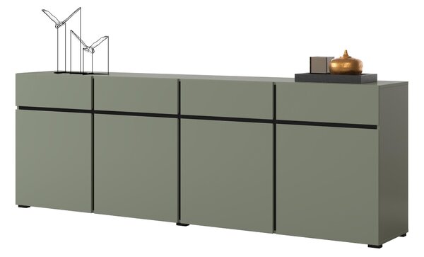 Comodă Crossroad G25 (pin verde + negru). Promo -18%. 1118175