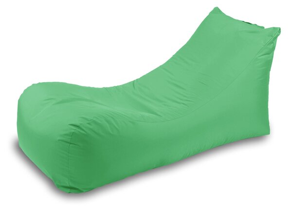 Fotoliu Looloop Pufrelax, Material Impermeabil - Green Apple