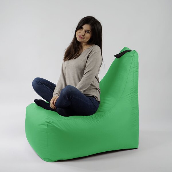 Fotoliu Miraggio Pufrelax, Material Impermeabil - Green Apple
