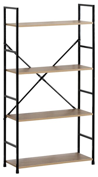 Raft GD-224 OAK Stor, 4 etajere, 58,5 x 23,5 x112,5 cm, 4 etaje