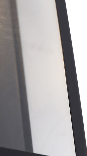 Set de 2 Aplice exterioare negre IP44 cu sticlă - Rotterdam