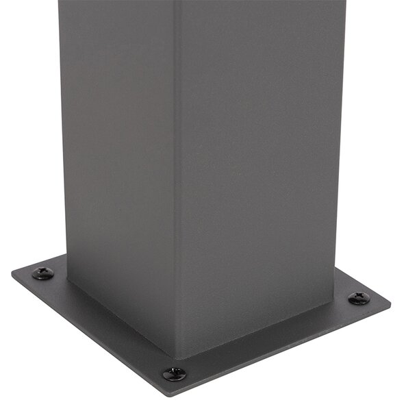 Lampă de podea exterioară industrială inteligentă antracit 30 cm cu Wi-Fi P45 - Denmark
