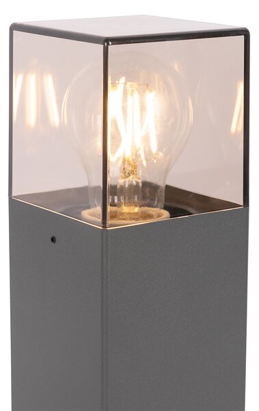 Lampă de exterior 30 cm antracit cu țăruș de sol și mânecă pentru cablu - Denmark