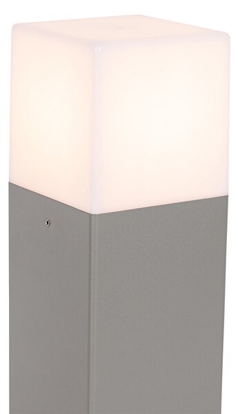 Lampă de exterior 30 cm gri cu țăruș de sol și mânecă de cablu - Denmark