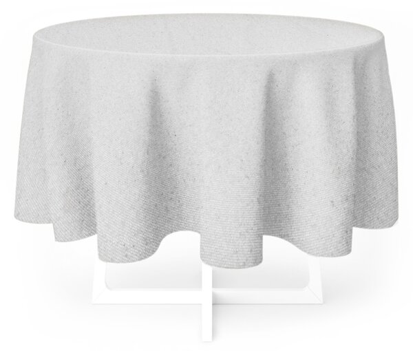 Față de masă din bumbac Table gri, diametru 150 cm