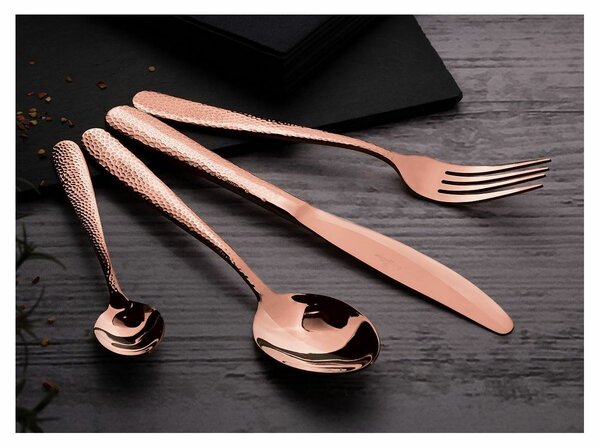 Berlinger Haus set de tacâmuri din 24 de pieseRosegold Metallic Line II