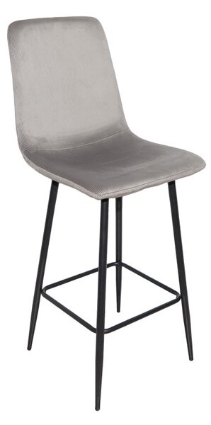 Scaun de bar Grato, textil, diverse culoare, 43x55x114 cm