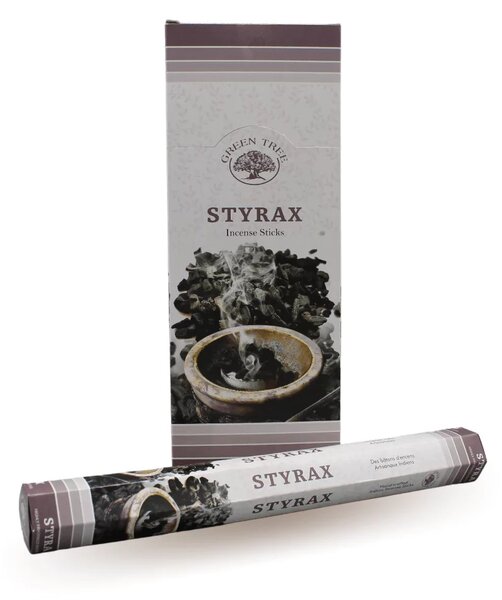 Betisoare de tamaie parfumate Green Tree - Styrax