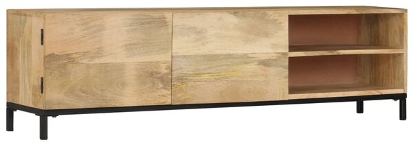 Comodă TV, 145 x 30 x 41 cm, lemn masiv de mango