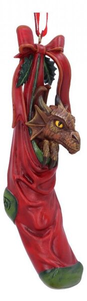 Decoratiune cu agatatoare dragonel Magical Arrival - Anne Stokes 13.5 cm