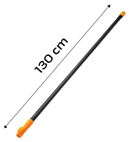 Mâner din aluminiu NEO Click 130 cm – TPR, capete interschimbabile
