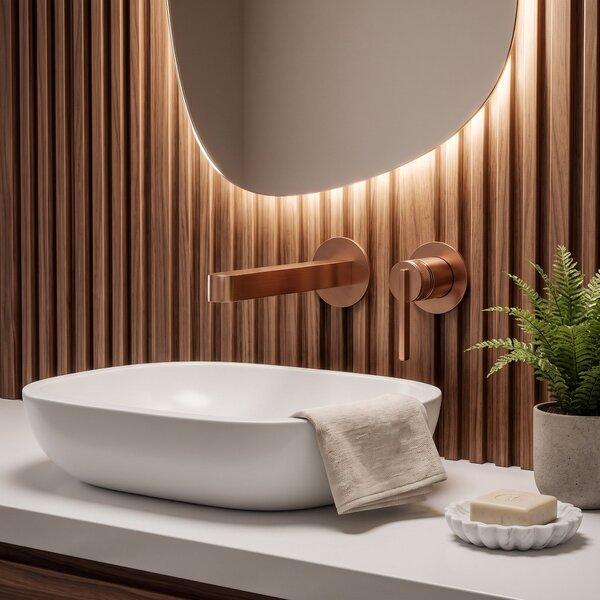 REA Grace Brush Copper baterie de culoare