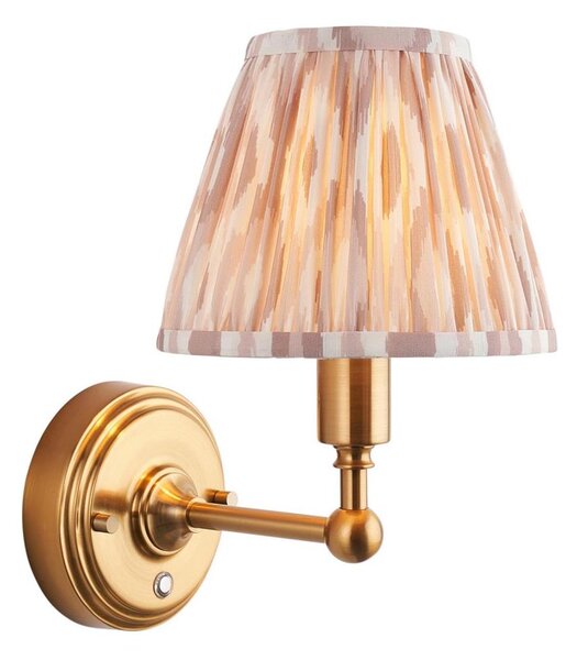 Lampă LED reîncărcabilă dimabilă de perete Endon 114831 BURLEY LED/1,5W/5V alamă/bej