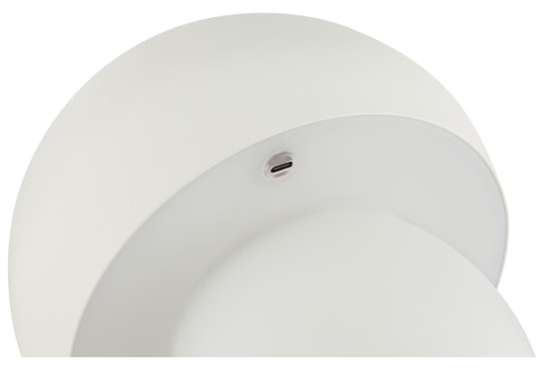 Brilliant DUPIS - Lampă de birou LED reîncărcabilă, cu intensitate reglabilă, LED/2W/5V/2700K, albă