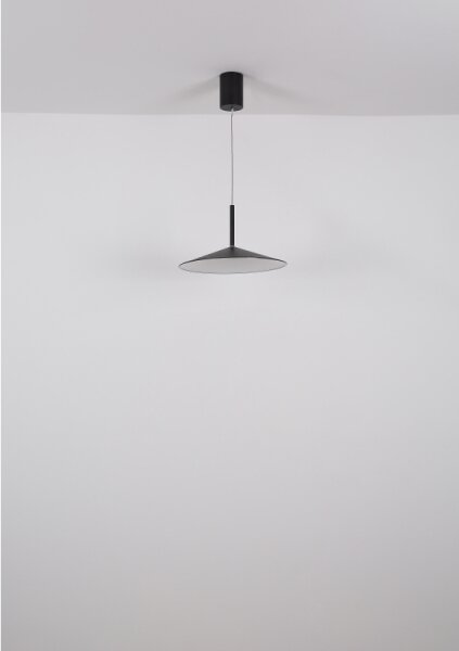 Globo 15635S - Lustră suspendată pe cablu LAMPONE, LED/18W, 230V, 4000K, negru