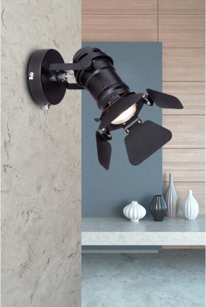Globo EGON 54650-1B - Aplică spot de perete 1xGU10/50W/230V