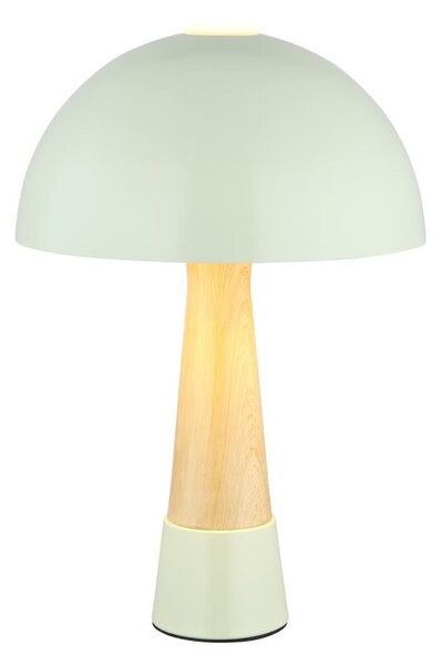 Globo 51570114 - Lampă de masă PAULIN 1xE27ILLU/40W/230V verde