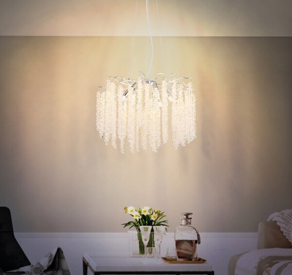 Globo 64137-6 - Lustră LED suspendată pe cablu LAVERNE 6xG9/8W/230V