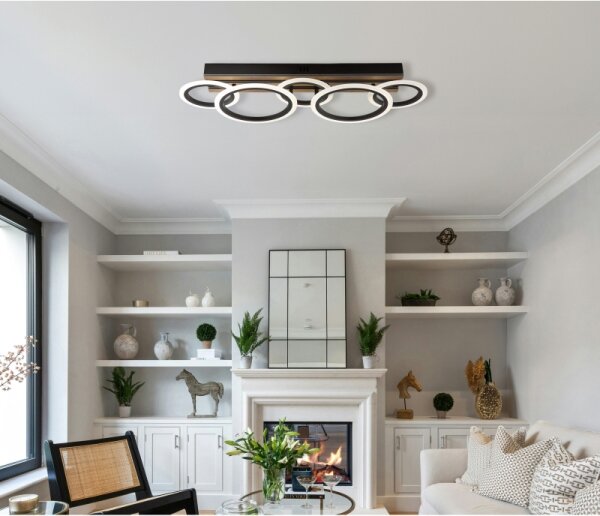 Globo 67360D4 - Plafonieră LED BLEVINS 34W/230V 3000/4200/6000K