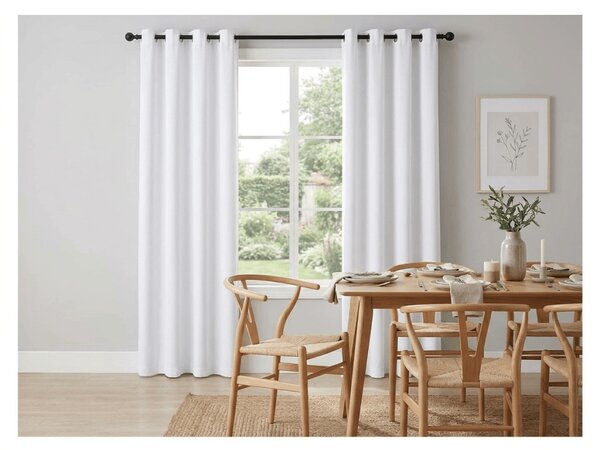 Draperie alba OXFORD 140x270 cm Agatat: Rejansa