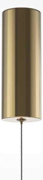 Maytoni Lampă suspendată LED SCALA, maro/bronz, Ø 15 cm, sticlă, dimabilă, reglabil, Maro / Rugină, Camera de zi / sufragerie, Sticlă, Modern