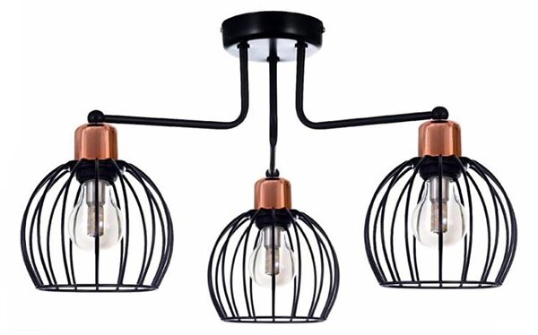 Lustră aplicată CELTA 3xE27/40W/230V