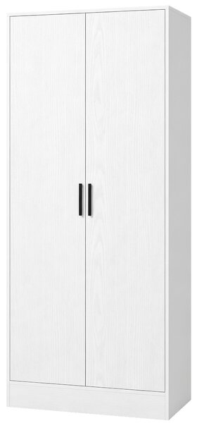 HOMCOM Dulap Subțire 37 cm Con Bară pentru Umerașe E Rafturi | Aosom Romania