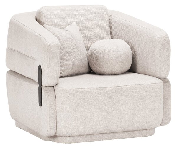 Fotoliu extensibil Altera Prestige 90 cm Grey D06