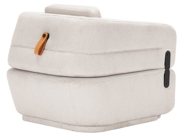 Fotoliu extensibil Altera Prestige 90 cm Grey D06