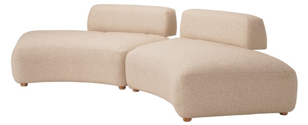Canapea modulară Aura Lounge C/R + C/R Green O26