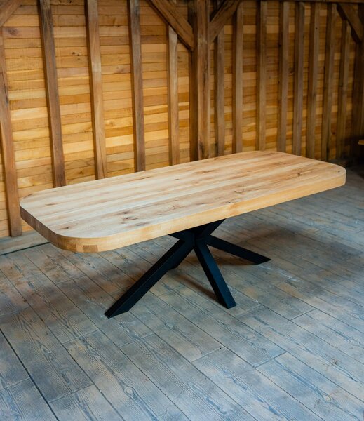 Masă dining Oak Horizon Soft-Edge Prestige – 220x100 cm