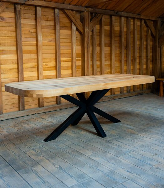 Masă dining Oak Horizon Soft-Edge Prestige – 220x100 cm