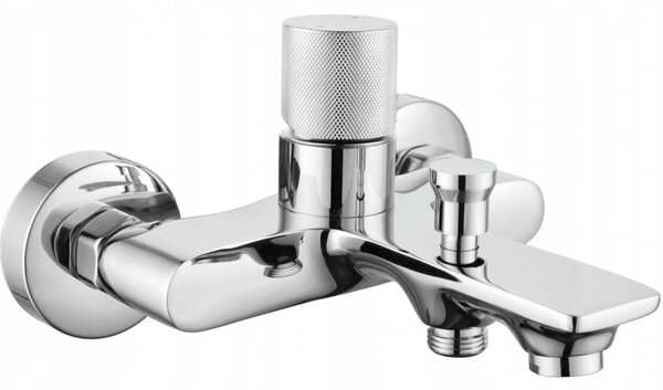 Robinet cu buton Mexen Royo One Bath, crom, 72231-00