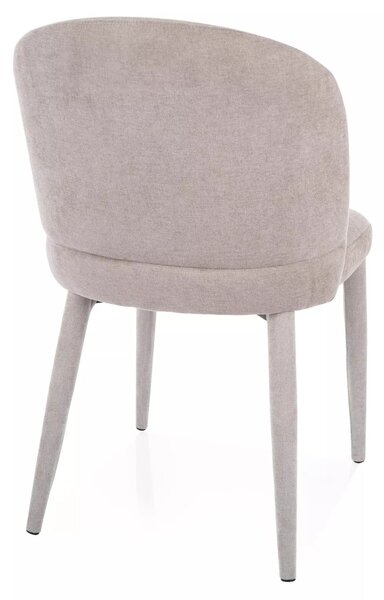 Scaun TINO, bej - Wind 82, stofa clasica, 50x45x81 cm
