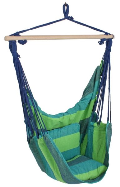 Hamac tip scaun Tobago verde 60/90/120 cm