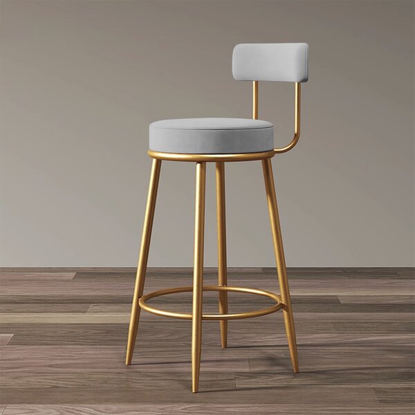 Scaun de bar 2HOME, living, bucatarie, comercial Mirra, Gri
