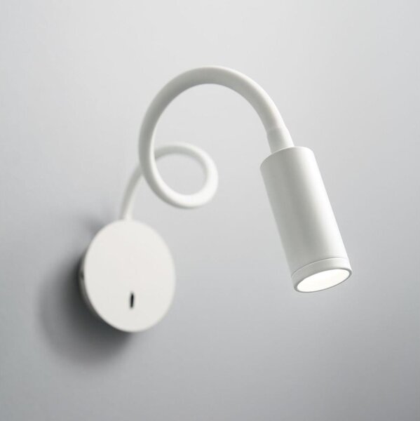 Spot LED de perete Ideal Lux FOCUS LED/3,5W/230V alb