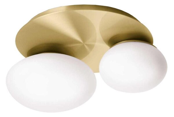 Plafonieră LED Ideal Lux NINFEA 2xLED/9W/230V auriu