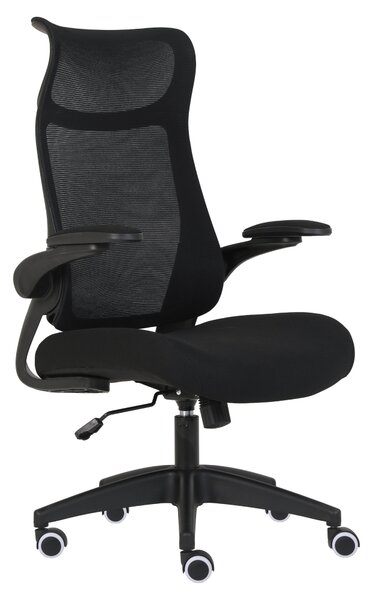 KONDELA Scaun de birou, negru, SETON